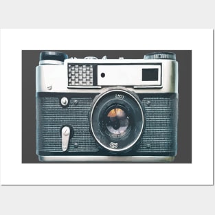 vintage camera Posters and Art